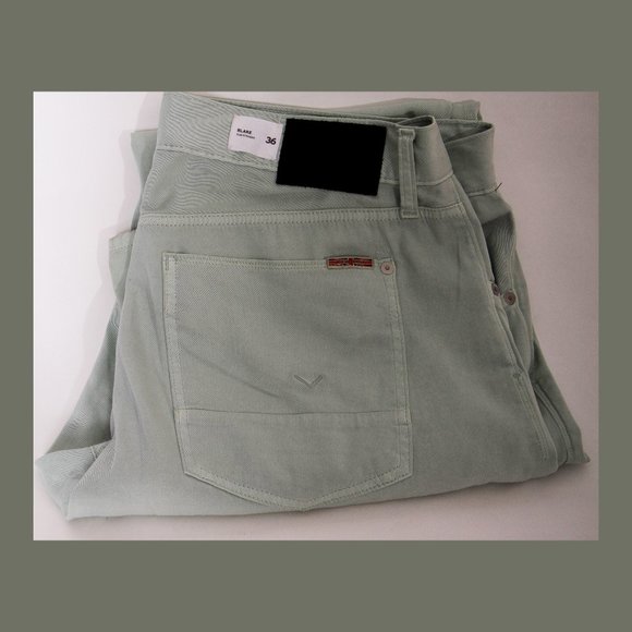 Hudson Blake Slim Straight Jeans Size 36 - Picture 2 of 7